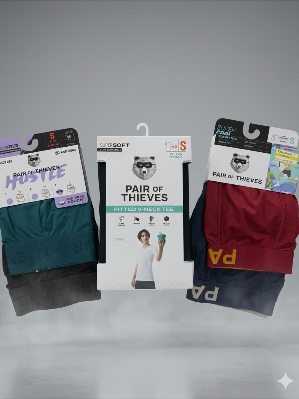 NWT Men's Pair Of Thieves Apparel Bundle Lot - Size Small (S)